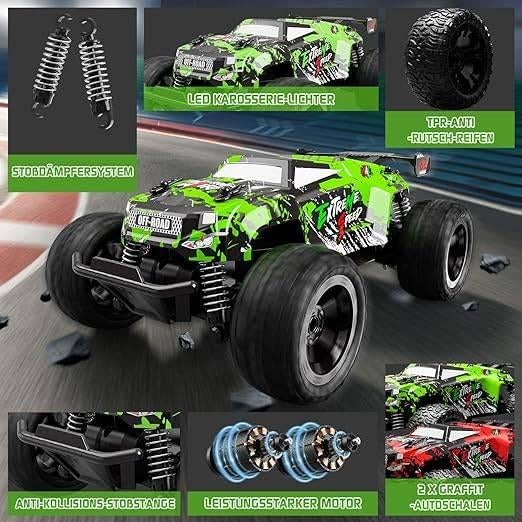 Monstertruck | RC offroad | GRATIS LEVERING, Hobby en Vrije tijd, -, Verzenden, Auto offroad, -