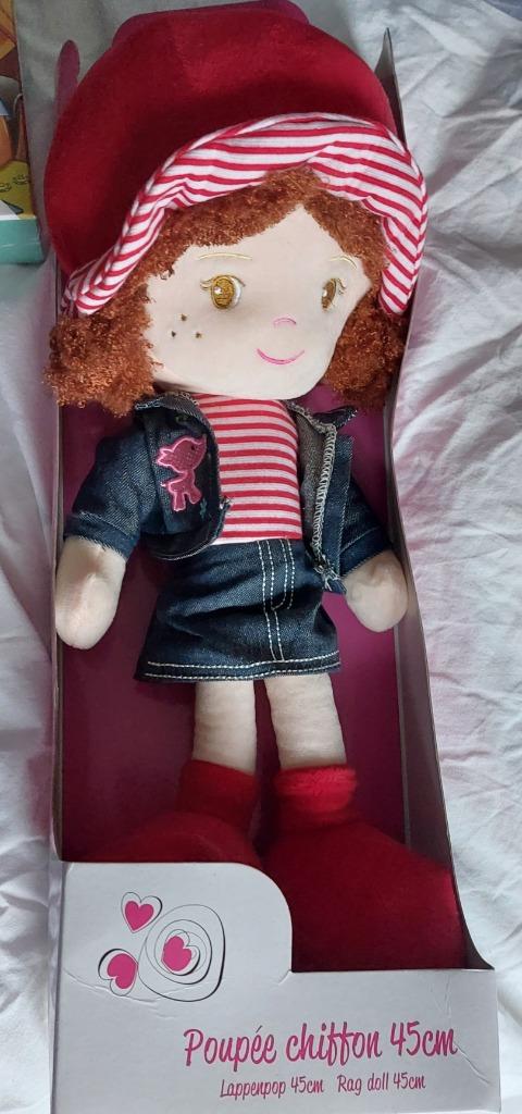 Jouet poupée chiffon 45 cm, Enlèvement, Neuf, Autres types