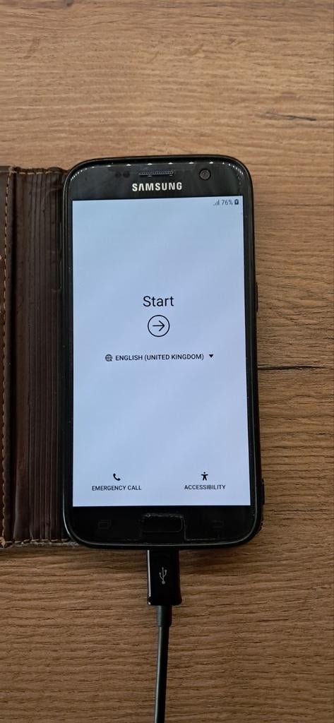 Samsung Galaxy s7, Telecommunicatie, Mobiele telefoons | Samsung, Zwart, Ophalen of Verzenden, Zo goed als nieuw, Galaxy S2 t/m S9