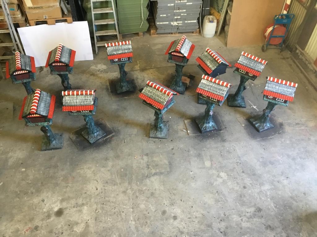 Brievenbus, Tuin en Terras, Brievenbussen, Ophalen, Nieuw, Beton, Staande brievenbus