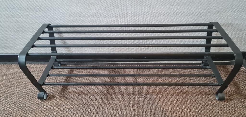 Porte chaussures Ikea Portis métallique noir, Enlèvement