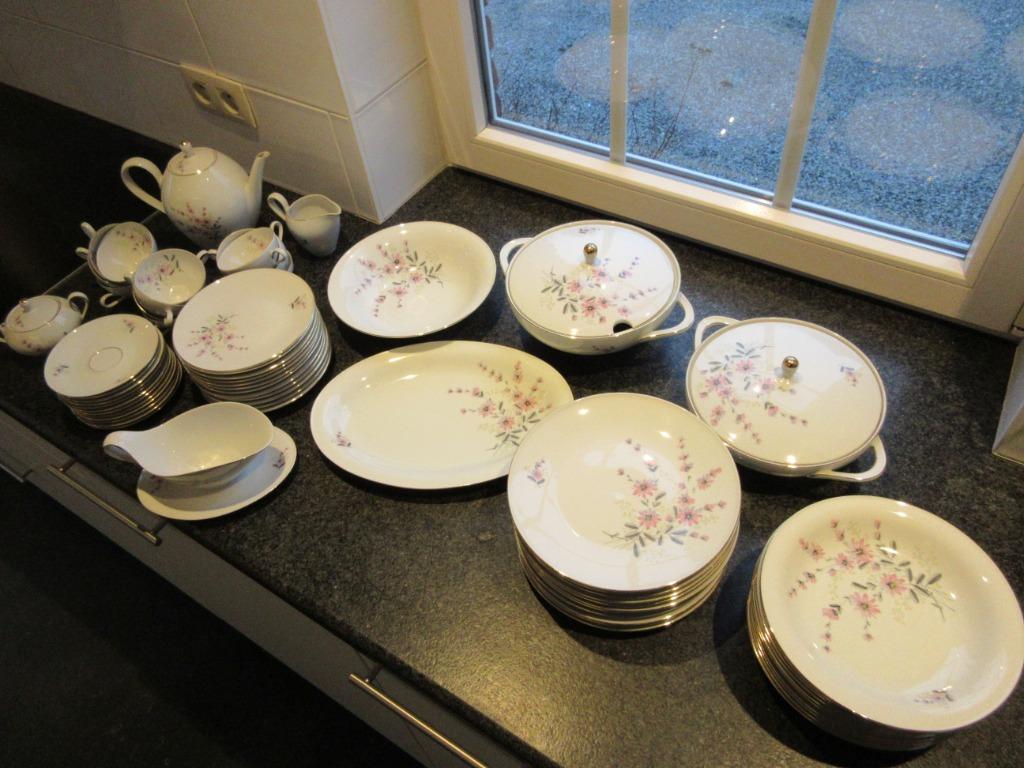 Ancien service vintage BAVARIA MITTERTEICH 110 café et dîner, Enlèvement