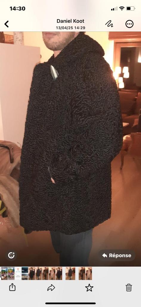 manteaux de fourrures, Taille 42/44 (L), Sans marque, Autres couleurs, Comme neuf