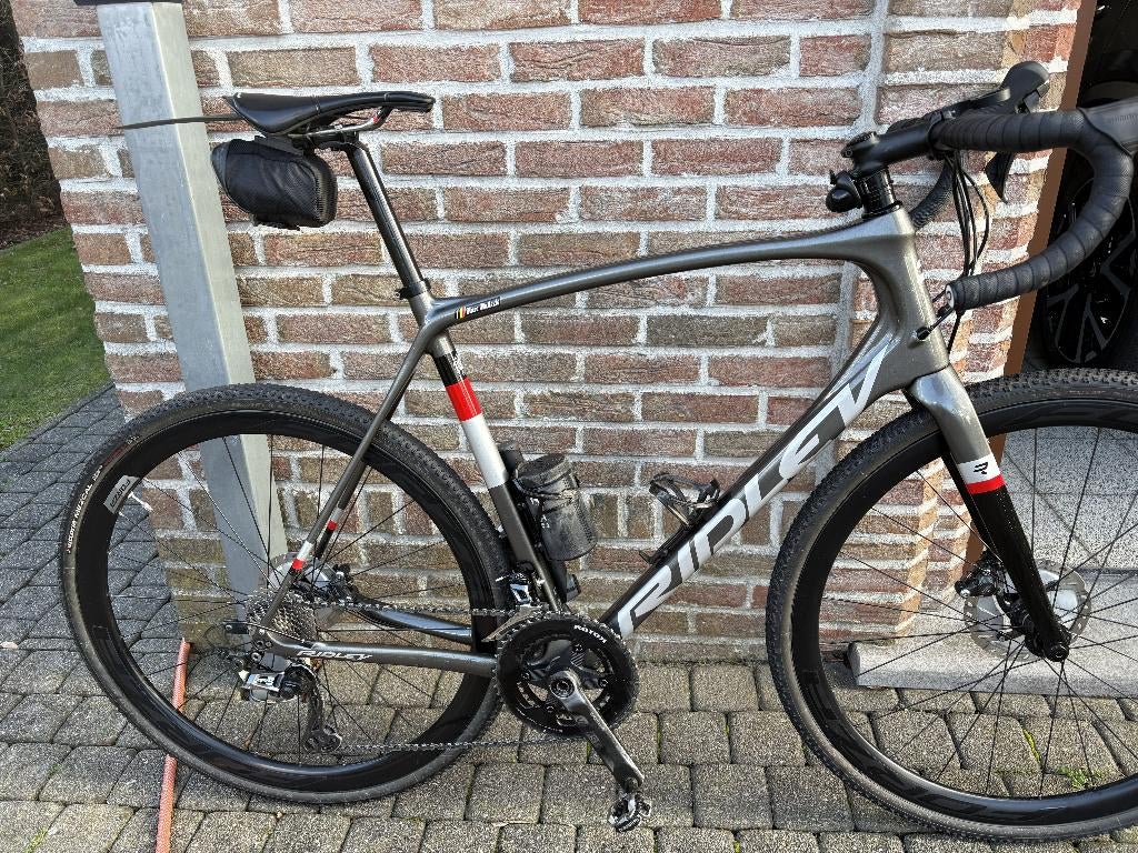 Carbon Gravelbike Ridley Kanzo Fast, Autres marques, 10 à 15 vitesses, 57 à 61 cm, Enlèvement