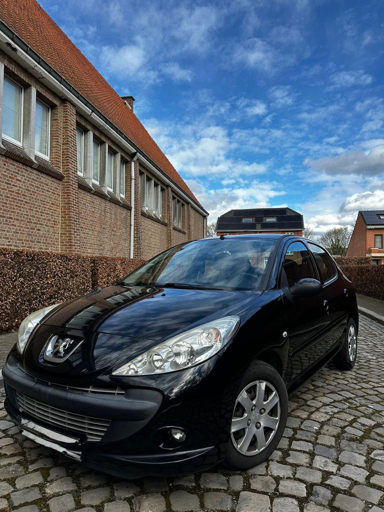 Peugeot 206+ 1.6 Hdi, Auto's, Zwart, 5 deurs, Particulier, Te koop