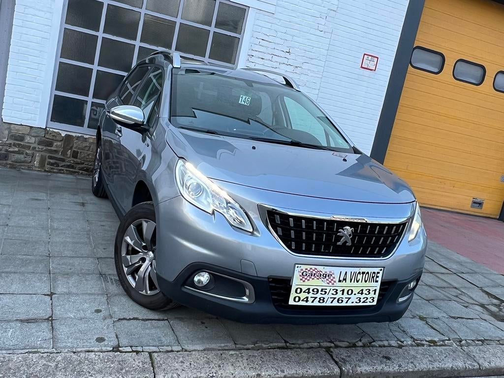 Peugeot 2008 , 2017 année 1.6HDi 200000km 73kw 0032478767323, Autos, Argent ou Gris, Achat, Euro 6, Entreprise