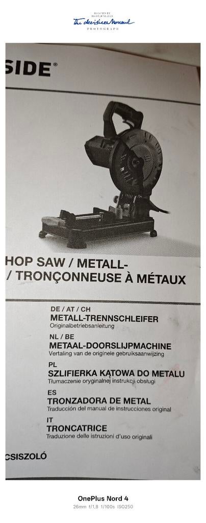 Tronçonneuse a métaux, Bricolage & Construction, Outillage | Scies mécaniques, Tronçonneuse