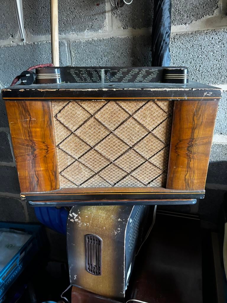 Oude  Philips radio, Antiek en Kunst, Ophalen