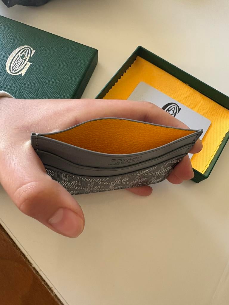 Goyard wallet, Handtassen en Accessoires, Portemonnees, Nieuw, Met knipsluiting, Grijs, Ophalen