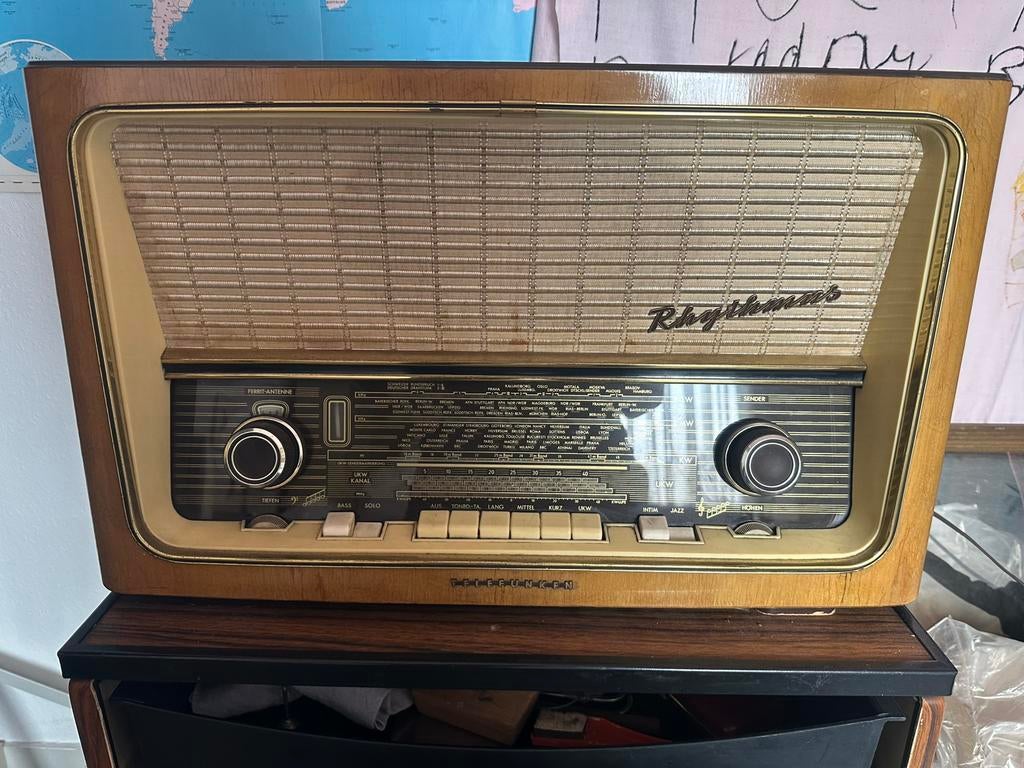 Vintage radio Telefunken, Antiquités & Art, Enlèvement