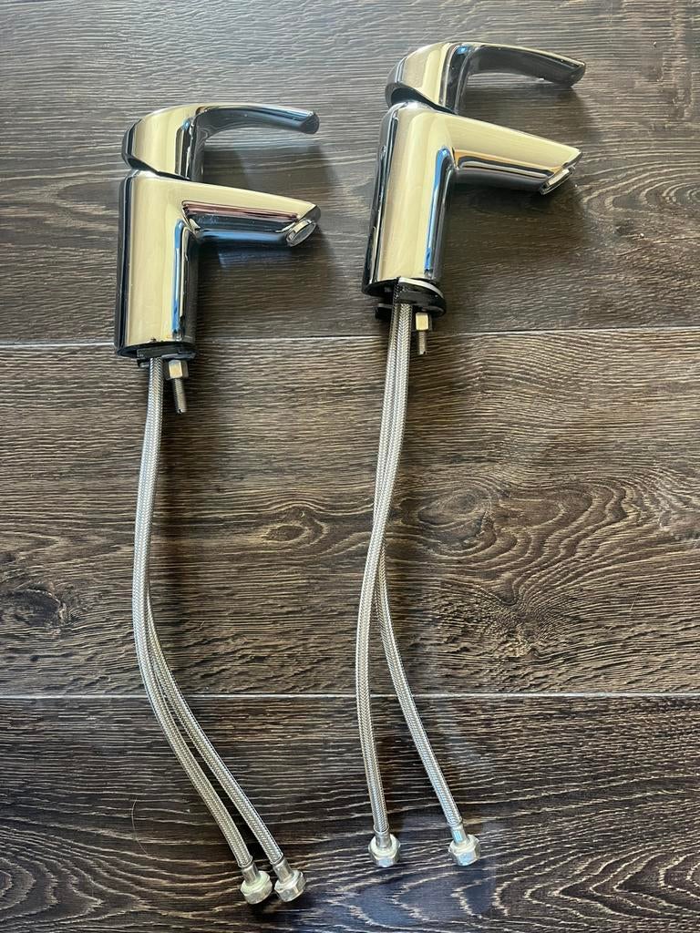 Set mengkranen Grohe, Doe-het-zelf en Bouw, Sanitair, Ophalen, Zo goed als nieuw