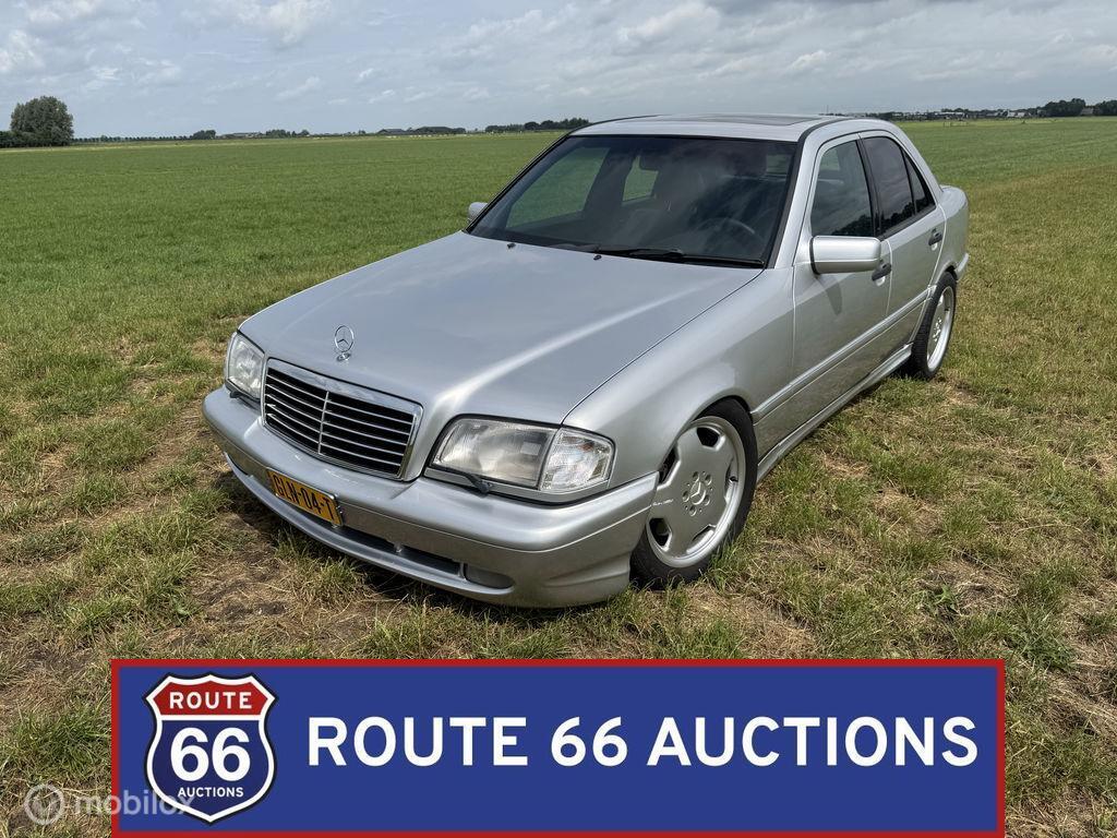 Mercedes-Benz C43 AMG | 1998 | Route 66 Auctions, Autos, Achat, Entreprise, Boîte manuelle, Autre carrosserie
