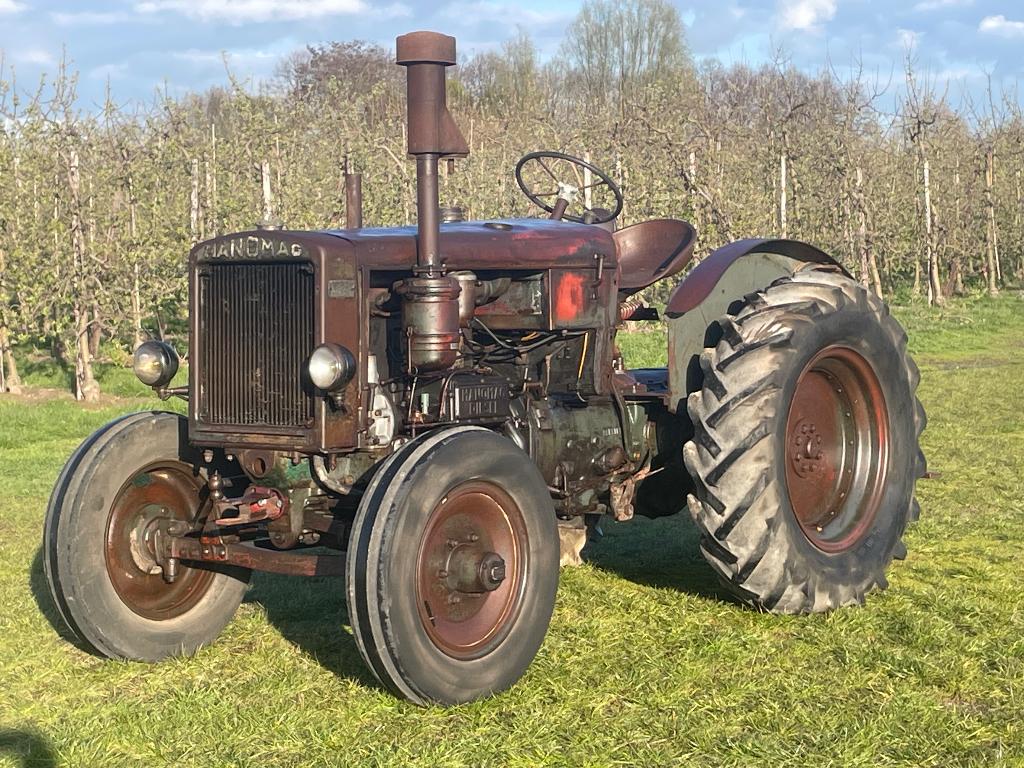 Hanomag R40 in zeldzame patinastaat, Autres marques, Jusqu'à 80 ch, 5000 à 7500, Enlèvement