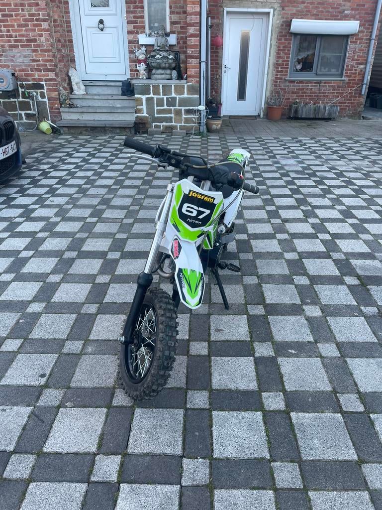 Pitbike 110cc, Fietsen en Brommers, Brommers | Crossbrommers, Ophalen, Zo goed als nieuw, 110 cc, 5 versnellingen