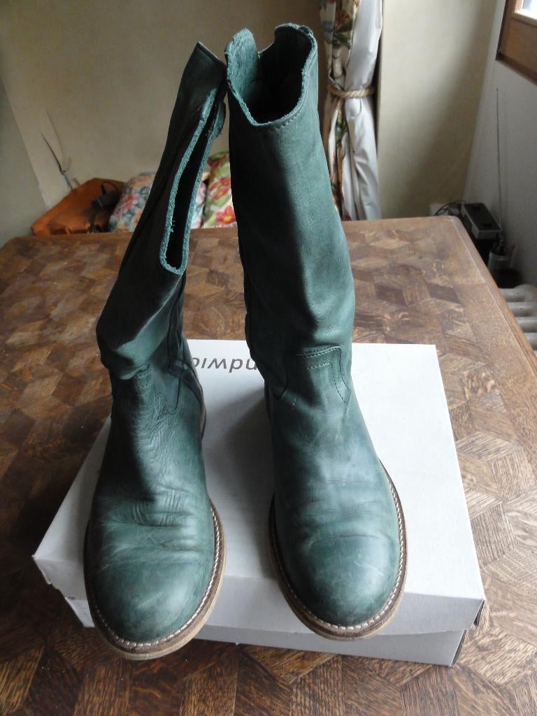 Bottes, Enlèvement, Porté, Vert