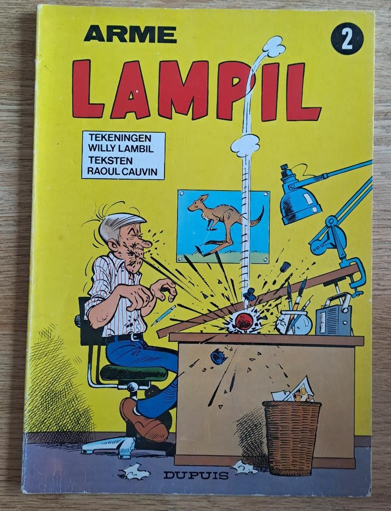 2 - Arme Lampil, Boeken, Eén stripboek, Ophalen of Verzenden, Cauvin / Lambil, Gelezen