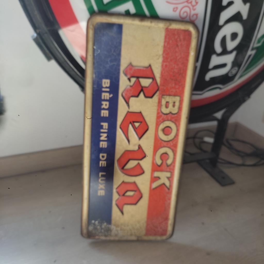 Plaque tôle bière ancienne, Enlèvement ou Envoi