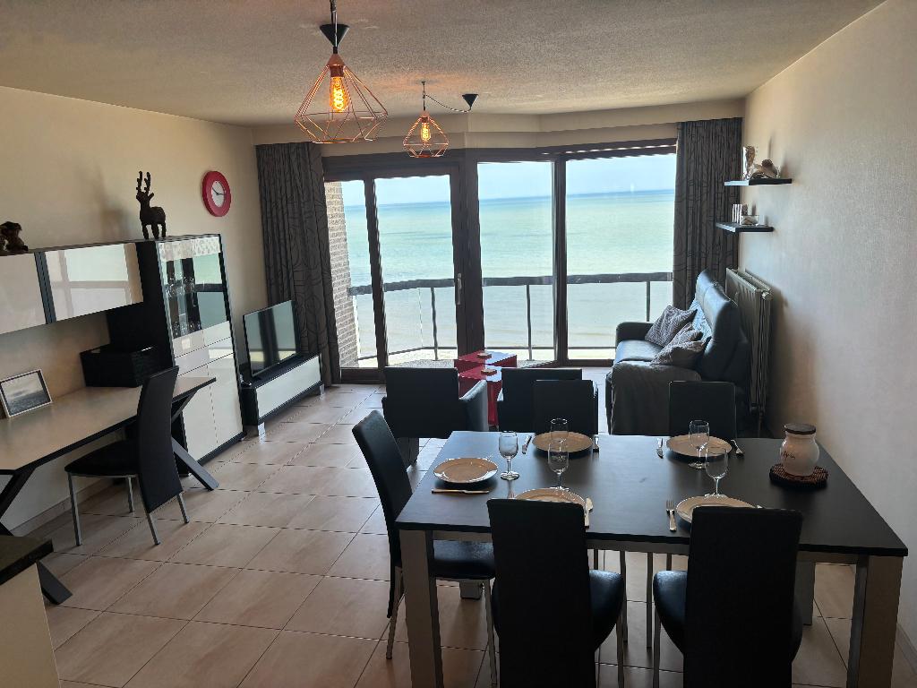 Modern appt 2 slaapkamers zeezicht Westende, Vakantie, Wasmachine, 2 slaapkamers, Antwerpen of Vlaanderen, Appartement