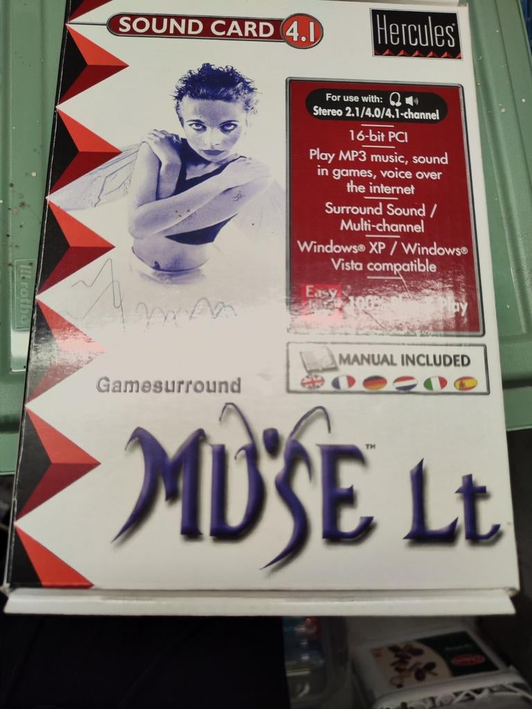 Hercules Gamesurround Muse LT, Computers en Software, Geluidskaarten, Ophalen, Nieuw, Hercules