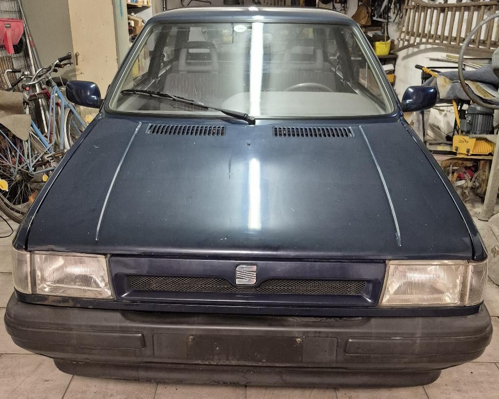 Ancêtre SEAT Ibiza CLX 1.2 de 1991, Auto's, Seat, Stof, 46 kW, Blauw, Ibiza