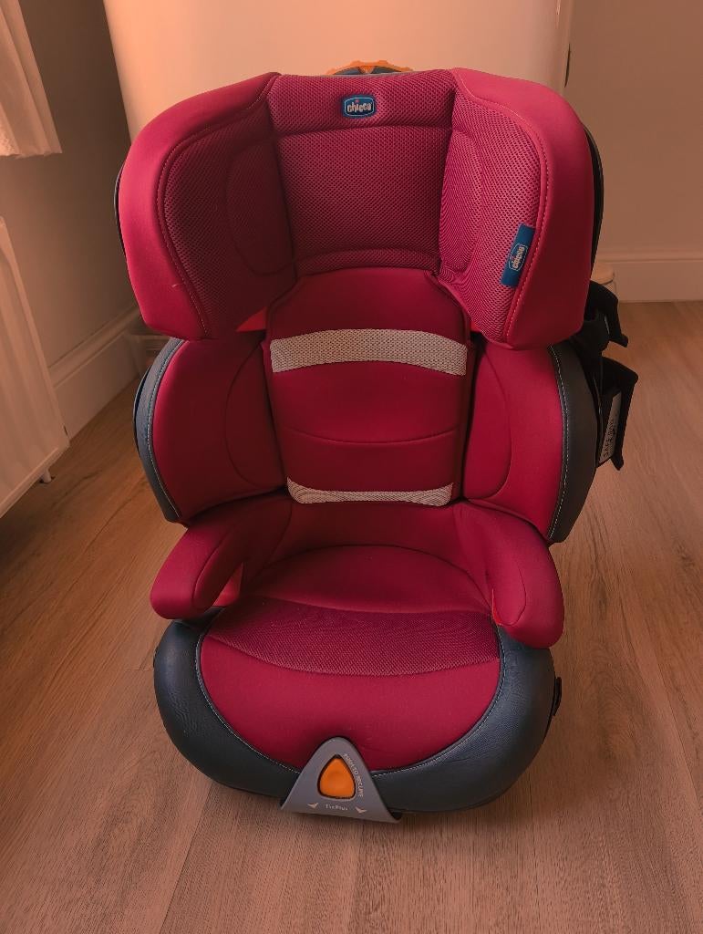 Siège Auto Chicco rouge - Isofix, Protection latérale, Isofix, 15 à 36 kg, Comme neuf