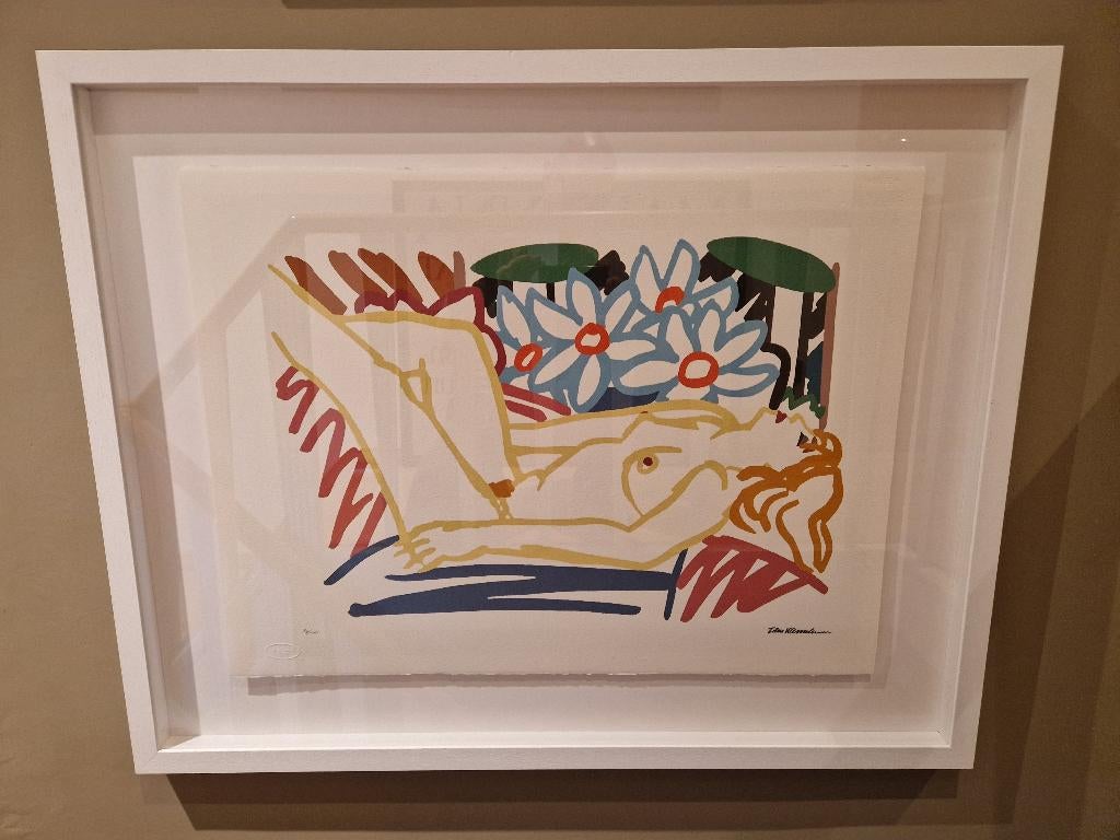 Tom Wesselmann " Claire with Wesselmann", Ophalen of Verzenden