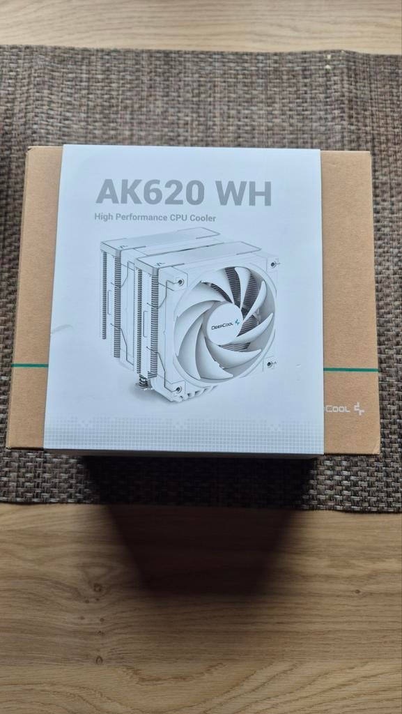 DeepCool AK620 WH DeepCool AK620 WH – Krachtige Witte CPU Ko, Computers en Software, Computerkoelers, Ophalen of Verzenden, Refurbished