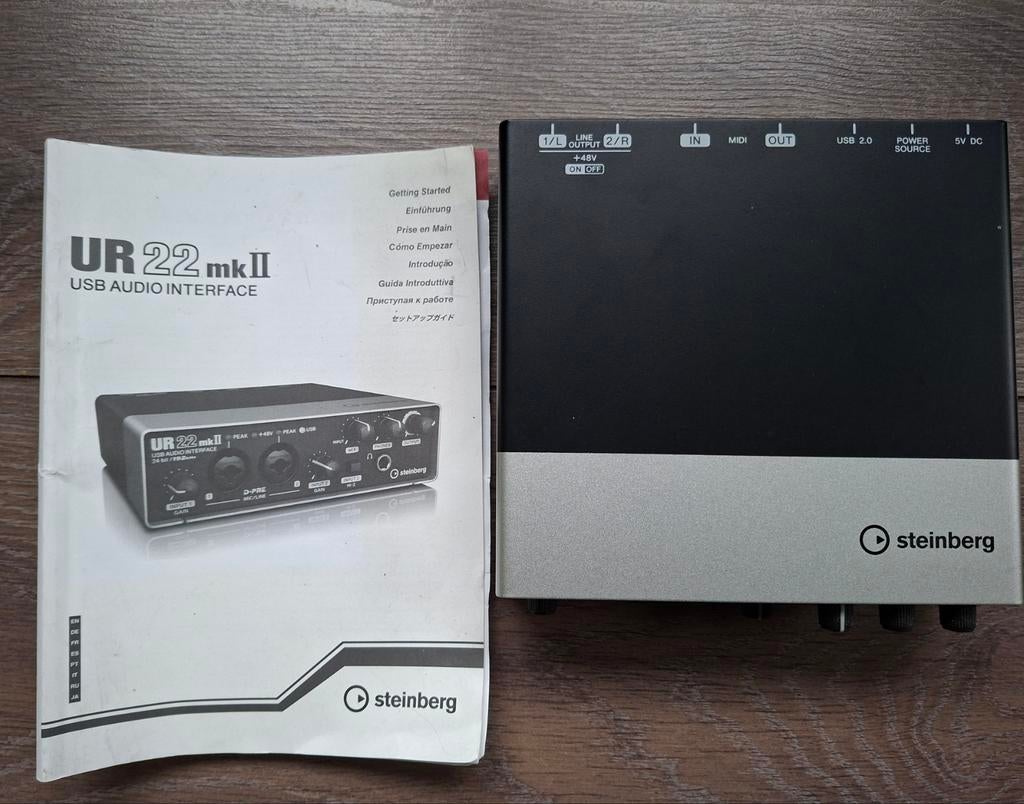 Audio Interface - Steinberg UR22mkII, Ophalen of Verzenden