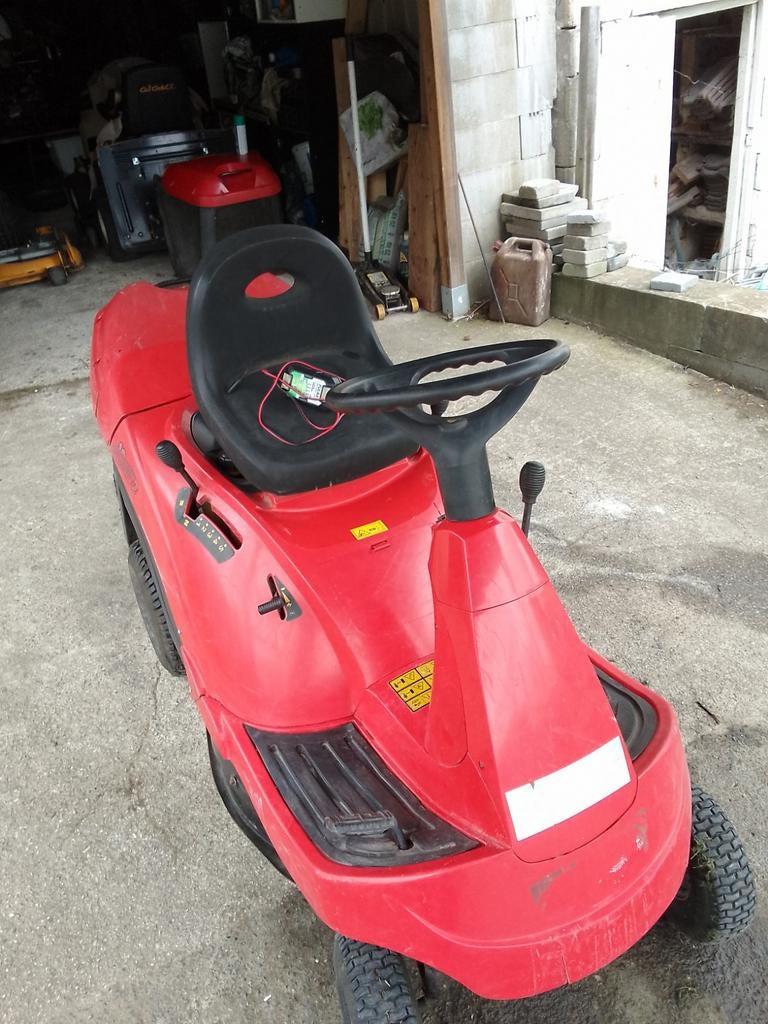 Tracteur tondeuse, Enlèvement