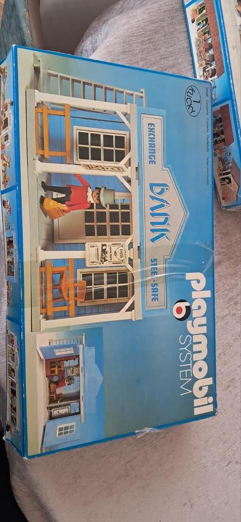 Playmobil system bank, Ophalen