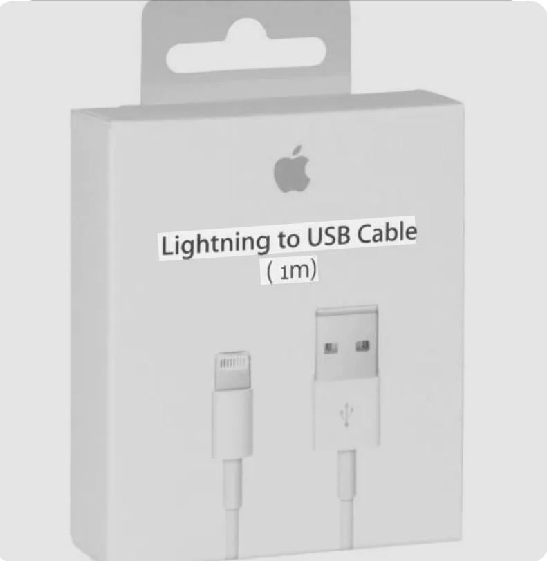 Superbe câble Apple Lightning vers USB dans son emballage, Enlèvement, Comme neuf