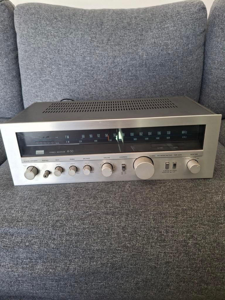 Récepteur stéréo sansui R-30, TV, Hi-fi & Vidéo, Radios, Enlèvement ou Envoi, Radio