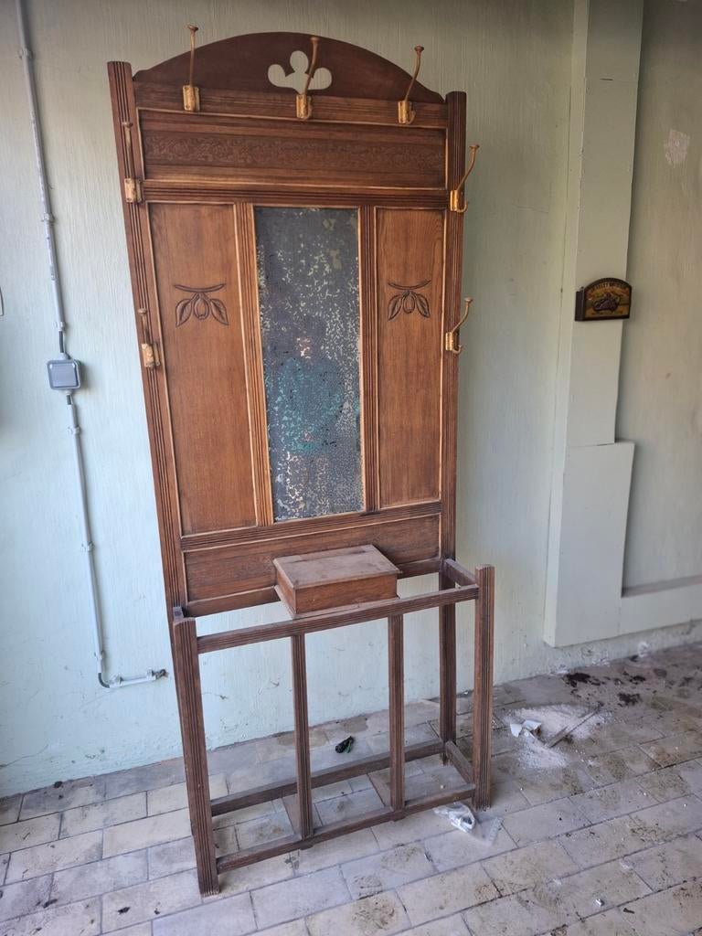 Antieke hal kapstok, Antiek en Kunst, Ophalen