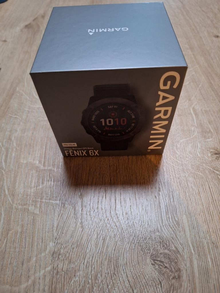 Garmin Fenix 6x Pro, Handtassen en Accessoires, Sporthorloges, Ophalen of Verzenden