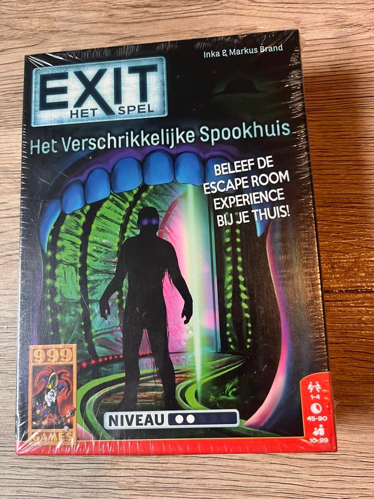 999 Games - EXIT - Het Verschrikkelijke Spookhuis, Ophalen, Nieuw