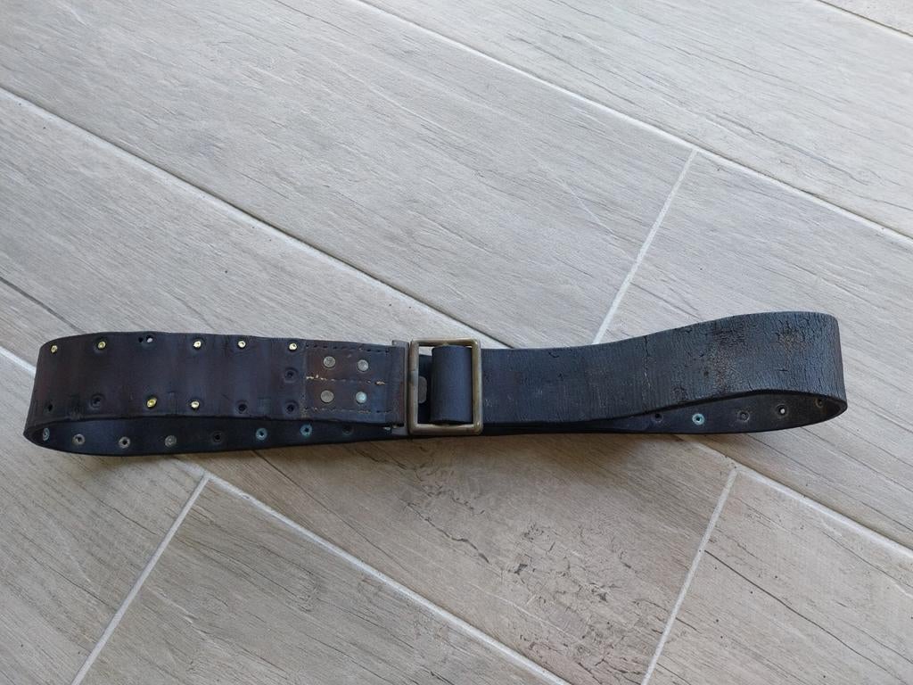 Belgische riem troep J. Fonson wo2 ABBL 1940, Ophalen of Verzenden