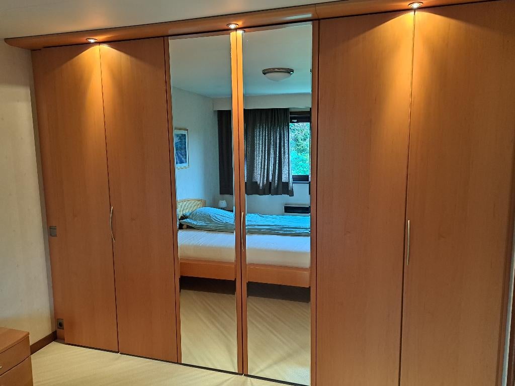 Bel ensemble complet de chambre à coucher assorti, Maison & Meubles, Enlèvement, Comme neuf, Deux personnes, Modern: Tijdloos design