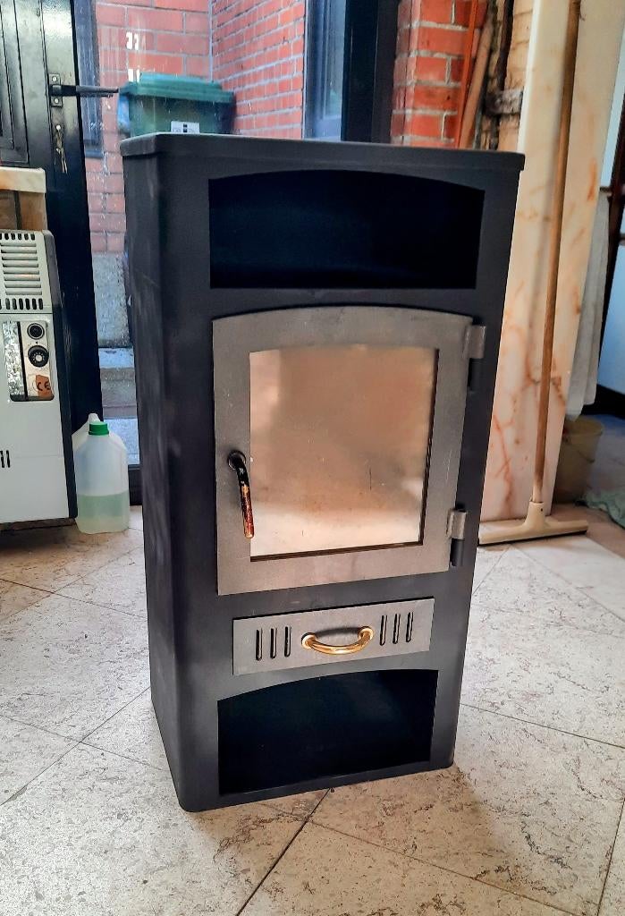 Houtkachel, Huis en Inrichting, Kachels, Ophalen, Gebruikt, Houtkachel, Vrijstaand
