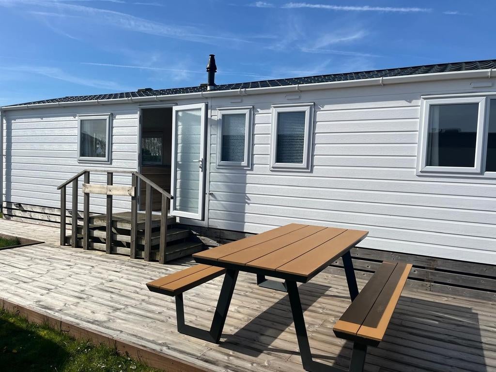 Stacaravan (2018) te Middelkerke, Caravans en Kamperen, Stacaravans, Ophalen