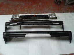bumper voor en achter van Mitsubischi Celeste + koplampen, Ophalen, Gebruikt, Achter, Mitsubishi