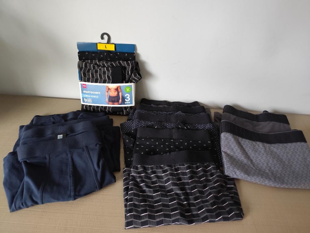 Herenboxershorts, maat L, Kleding | Heren, Ondergoed, Ophalen of Verzenden, Overige kleuren, Hema-Zeeman, Boxer