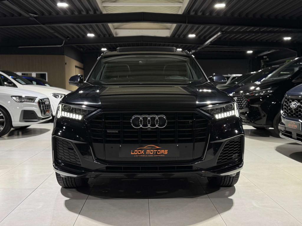 Audi Q7 50 TDi Quattro S-Line 286cv 7 PLACES AIRMATIC PANO M, Autos, Cuir, Achat, Euro 6, Entreprise