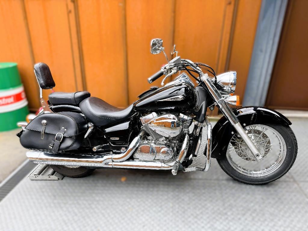 shadow 750cm³ 2006 cardan 22000km gar 1.2.3ans jhbmotos, Motos, 750 cm³, Entreprise, Chopper, 2 cylindres