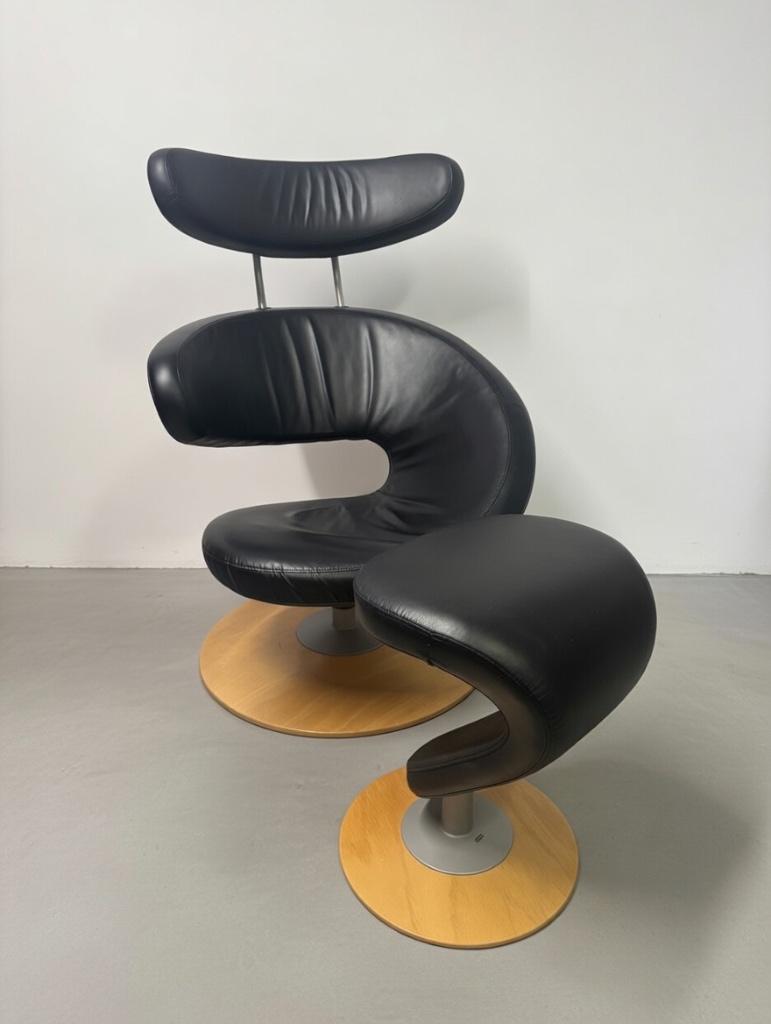 Stokke Varier peel design relax fauteuil, olaf eldøy, Ophalen, Kunststof, Gebruikt, 75 tot 100 cm