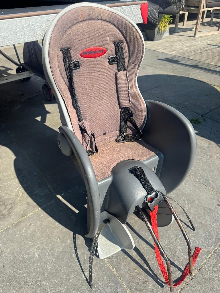 fietsstoeltje, Fietsen en Brommers, Fietsaccessoires | Fietsstoeltjes, Ophalen, Achterzitje, Polisport, Gebruikt