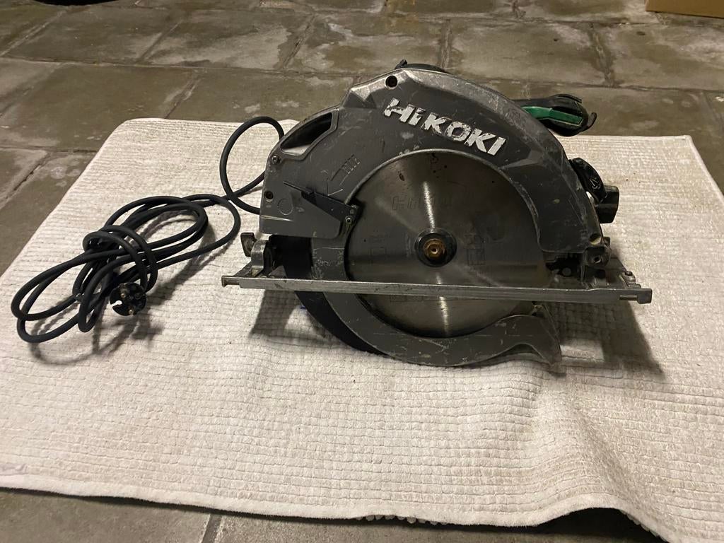 Hikoki Cirkelzaag, Ophalen, Gebruikt, 1200 watt of meer, Cirkelzaag