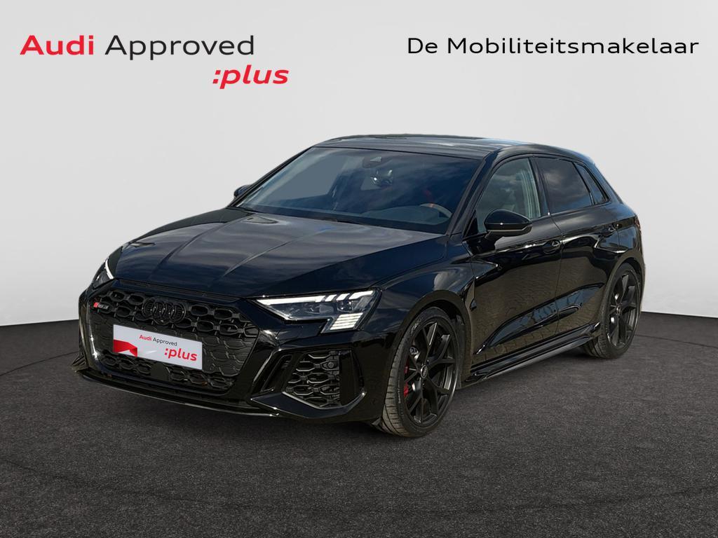 Audi RS3 Sportback RS3 Sportback 2.5 TFSI Quattro S tronic, Auto's, Automaat, RS3, Zwart, 206 g/km