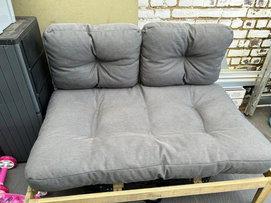 Palletkussens, Ophalen, Zo goed als nieuw