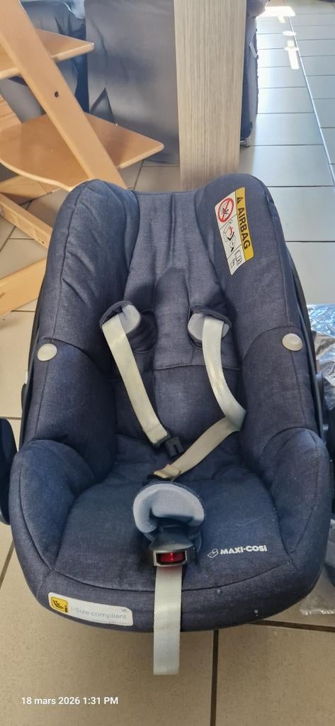 Siege auto compatible poussette, Isofix