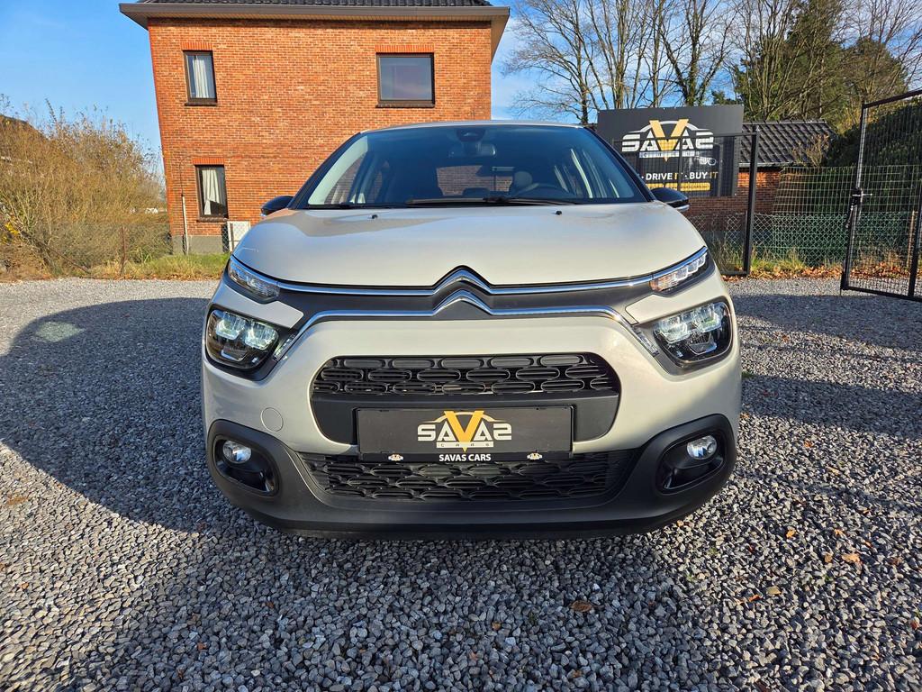 Citroën C3 C3 Pure Tech 110 S&S/Apple carplay, Auto's, Citroën, Automaat, Stof, 1199 cc, Bedrijf